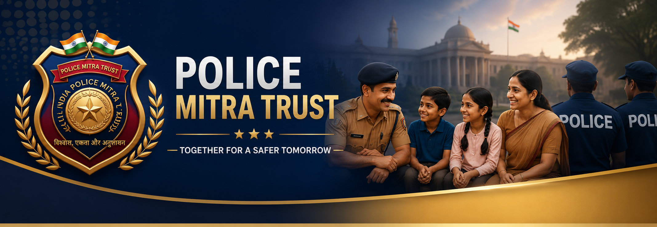 Police Mitra Trust Banner
