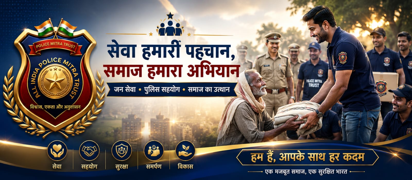 Police Mitra Trust Banner