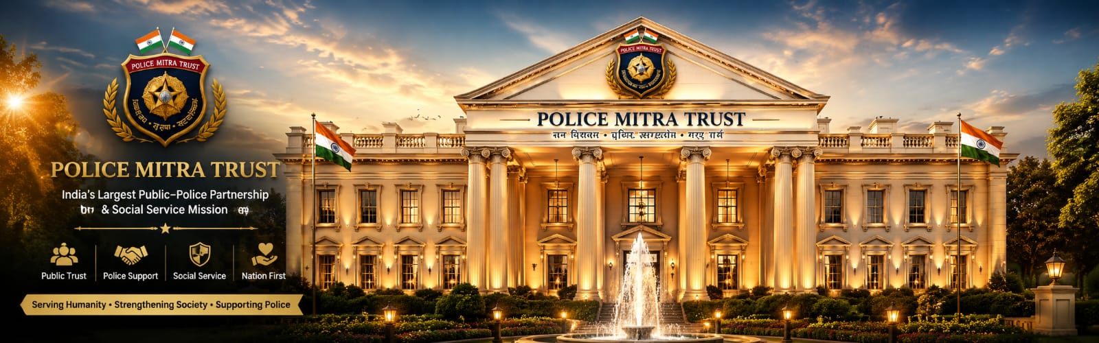 Police Mitra Trust Banner