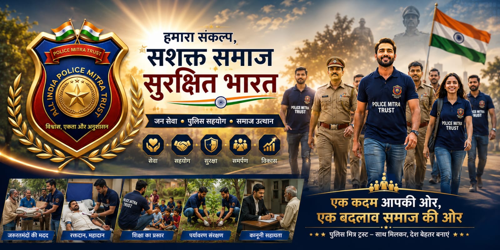 Police Mitra Trust Banner