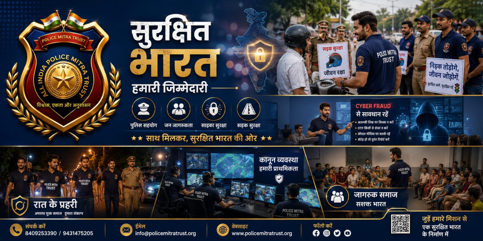 Police Mitra Trust Banner