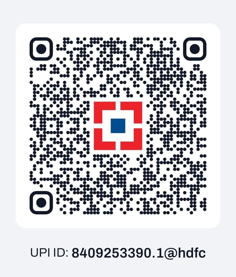 Police Mitra Trust UPI QR Code